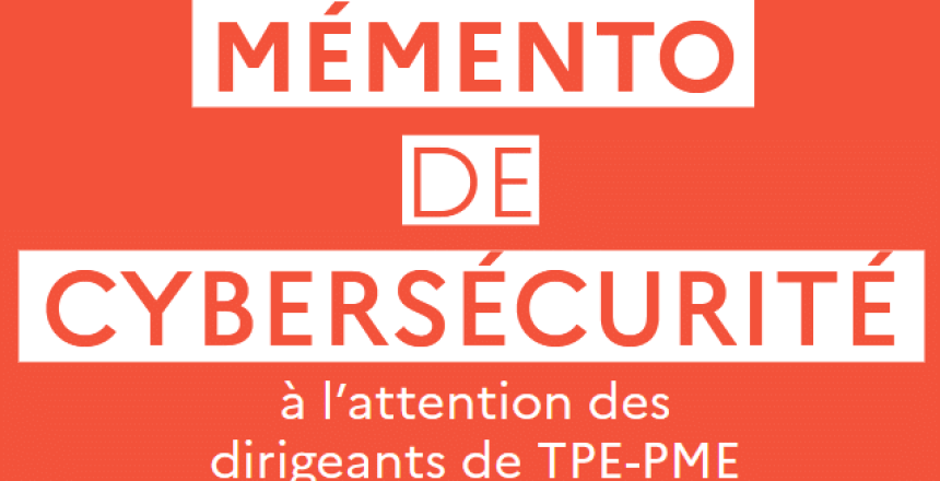 Memento Cybersécurité image